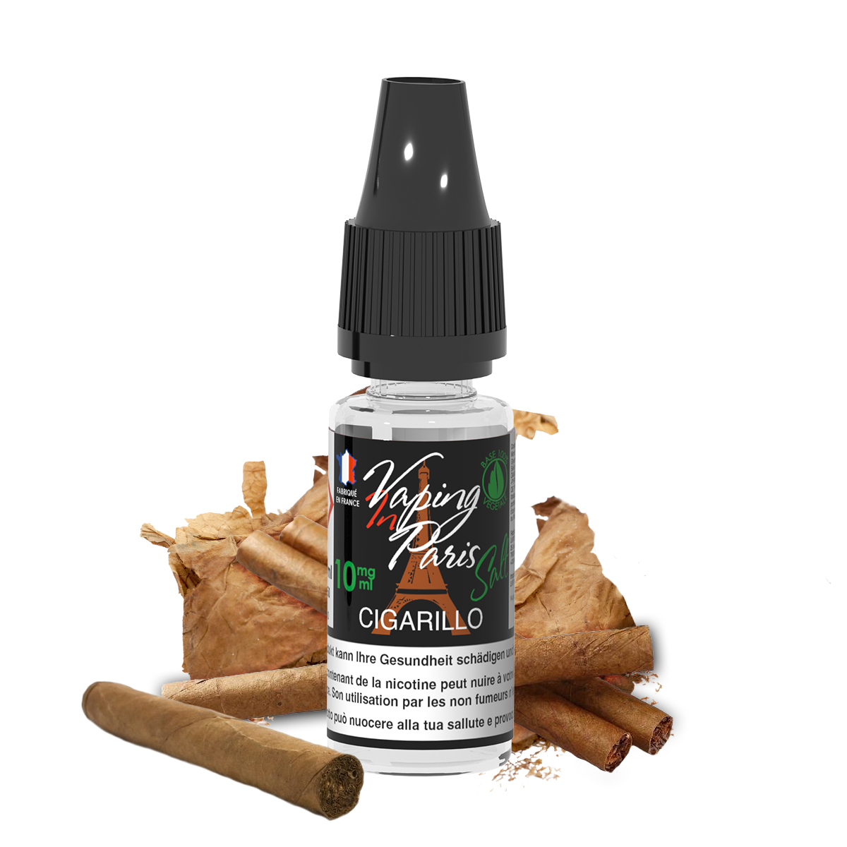 VIP Vaping in Paris – Cigarillo Salt Nicotine E-Liquid