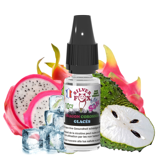 DRAGON COROSSOL ICE Silver Fox 10ml nicotine salt e-liquid