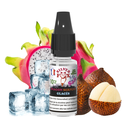 DRAGON SALAK ICE Silver Fox 10ml nicotine salt e-liquid