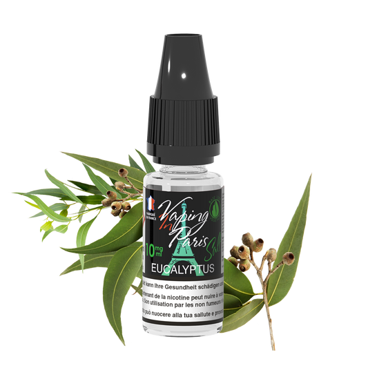 VIP Vaping in Paris – Eucalyptus Salt Nicotine E-Liquid