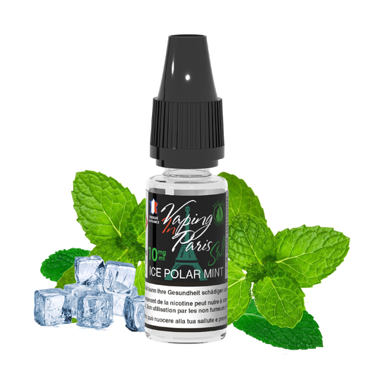 VIP Vaping in Paris – Ice Polar Mint Salt Nicotine E-Liquid