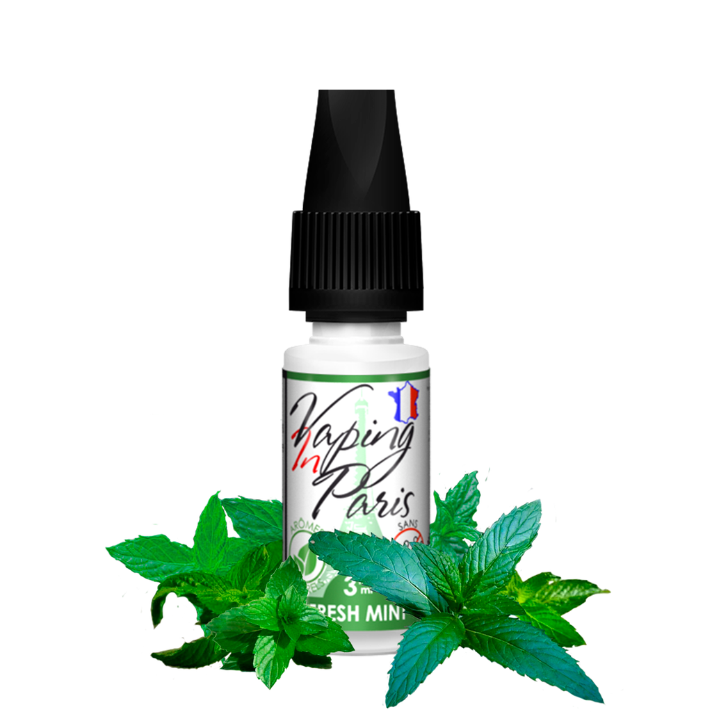Vaping in Paris – Fresh Mint (3mg, 6mg, 11mg Nicotine) 10ml LV