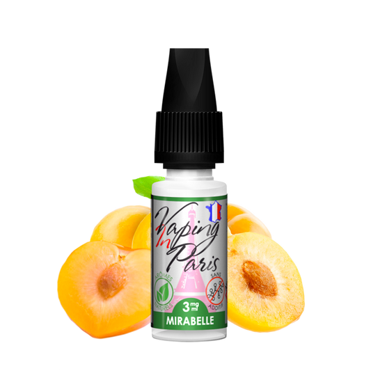 Vaping in Paris – Mirabelle (0mg, 3mg, 6mg Nicotine) 10ml LV