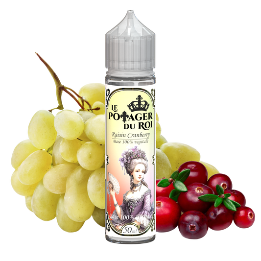 Le Potager Du Roi Raisin Cranberry 50ml shake and vape e-liquid