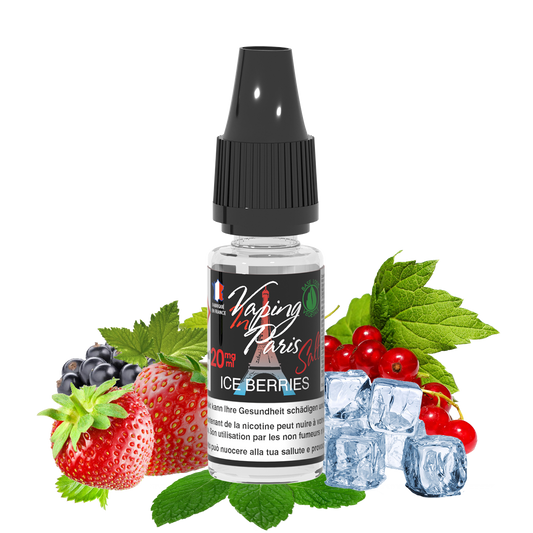 VIP Vaping in Paris – Ice Berries Salt Nicotine E-Liquid