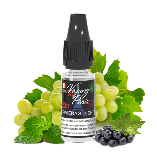 VIP Vaping in Paris – Riviera Sunset Salt Nicotine E-Liquid