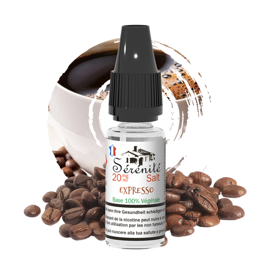 Sérénité Expresso Salt Nicotine E-Liquid