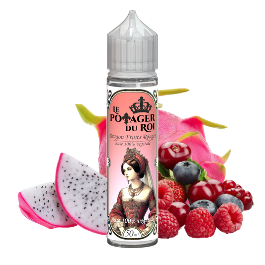 Le Potager Du Roi Dragon Fruits Rouges 50ml shake and vape e-liquid