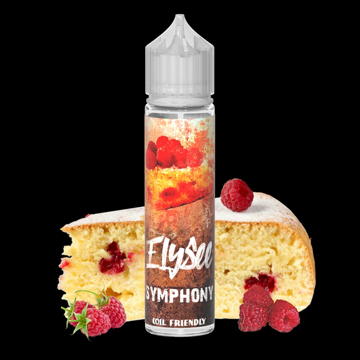 Symphony Elysee, flacon de 70 ml contenant 20 ml de liquide longue durée.