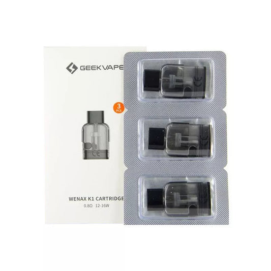 GeekVape Wenax K1 Replacement Pods Refillable Pods with Mesh Coils