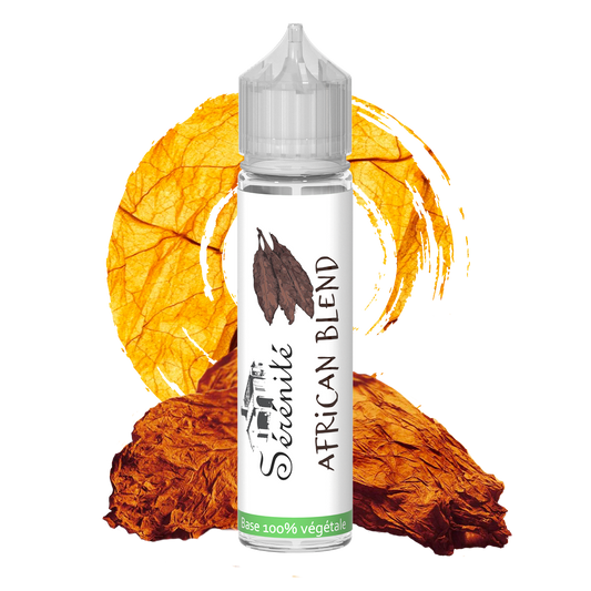 Sérénité African Blend shake and vape e-liquid