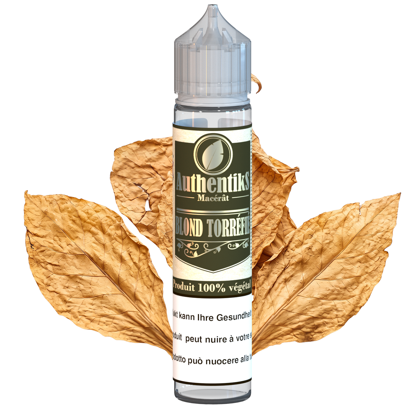 AuthentikS Blond Torréfié 50ml shake and vape e-liquid