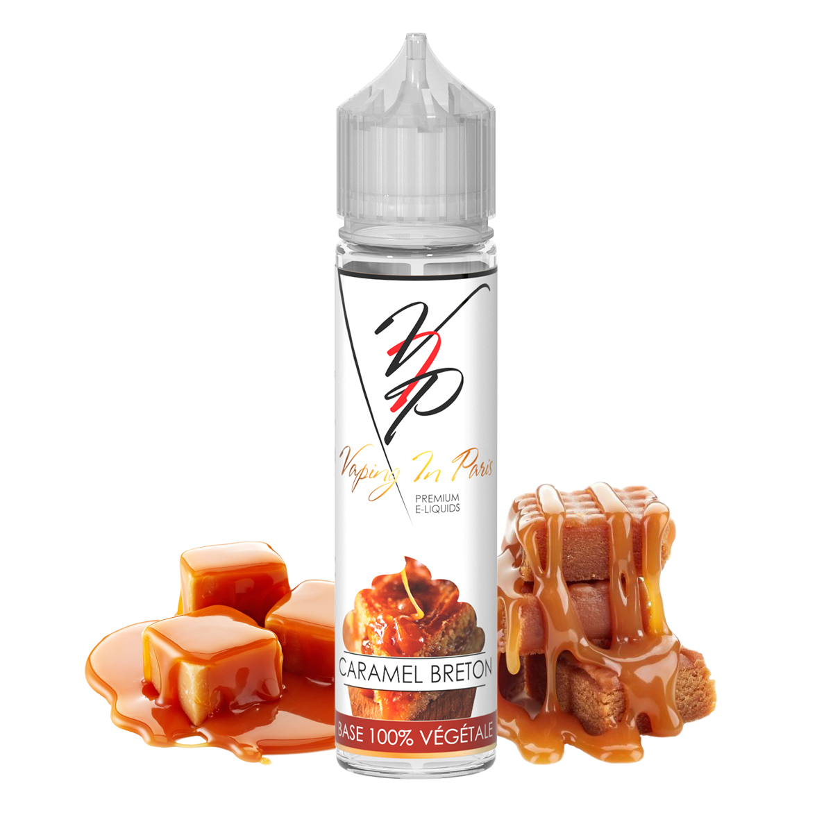 Vaping In Paris Caramel Breton shake and vape e-liquid