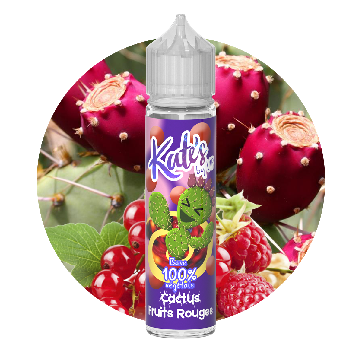 Kate's Cactus Red Berries 50ml shake and vape e-liquid