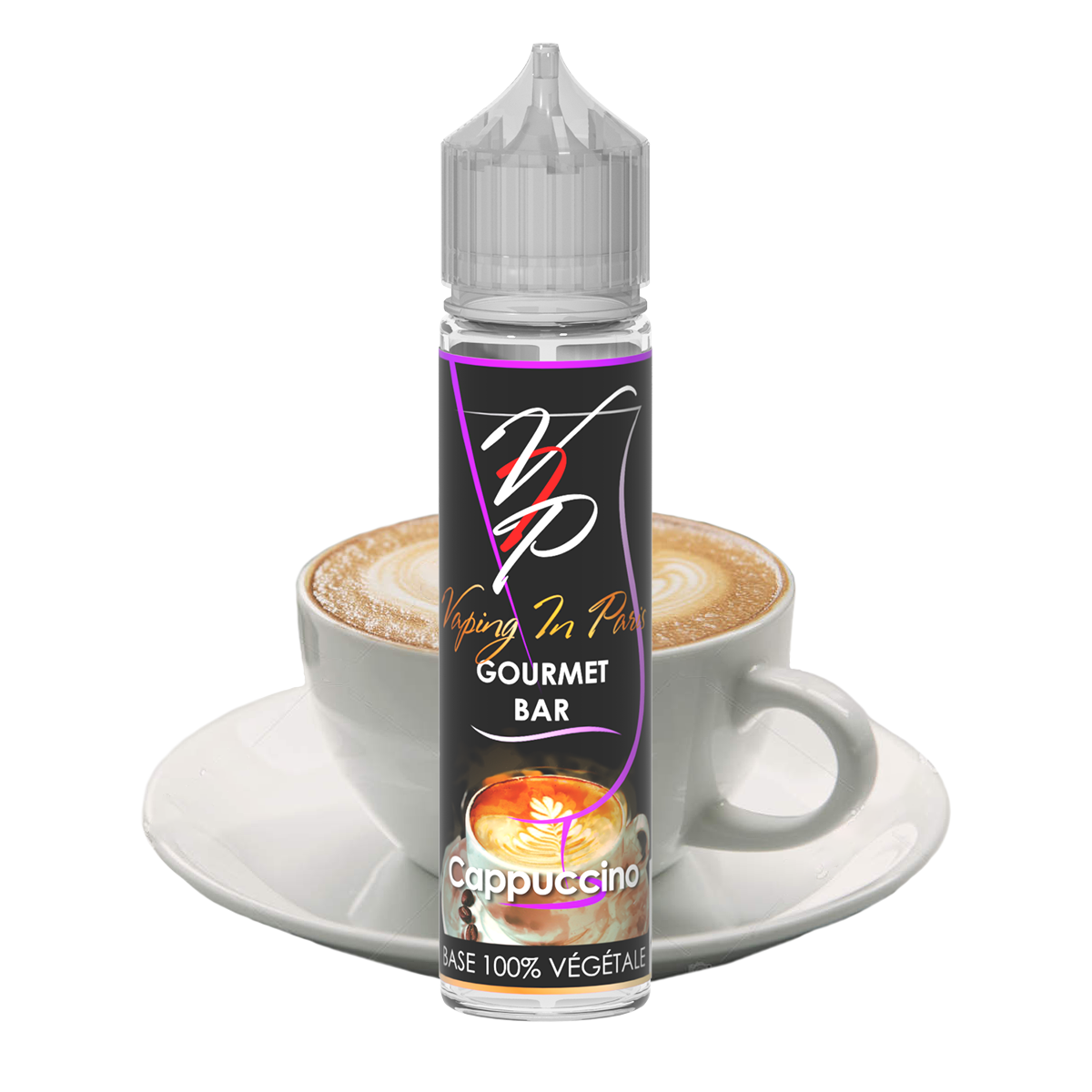 Vaping In Paris Cappuccino shake and vape e-liquid