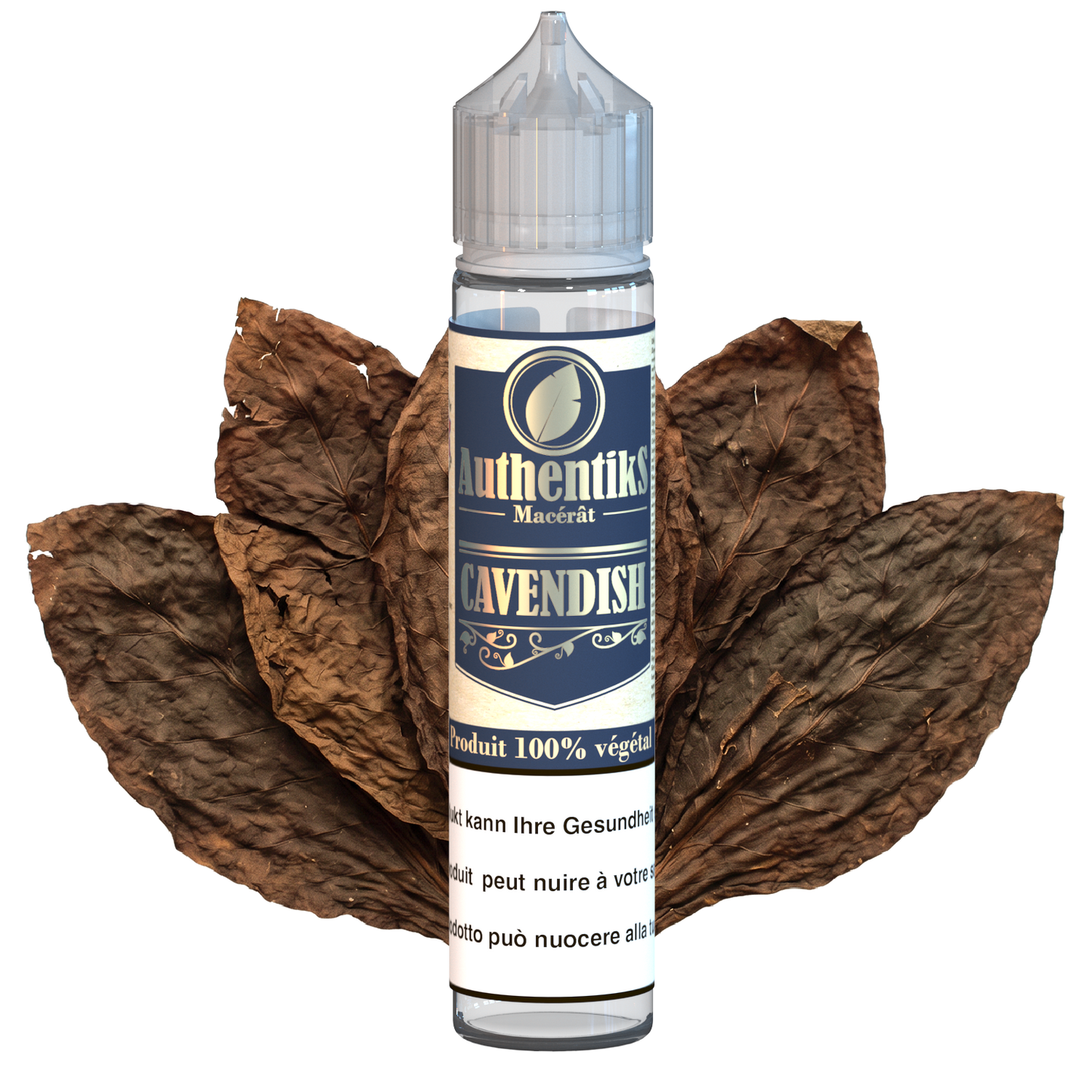AuthentikS Cavendish 50ml shake and vape e-liquid