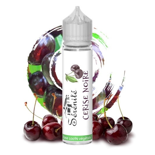 Sérénité Cerise Noire Shortfill E‑Liquid, Black Cherry 50ml 0mg