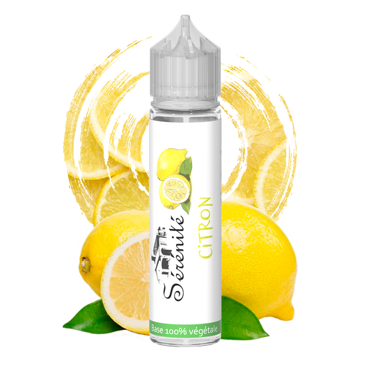 Sérénité Citron shake and vape e-liquid