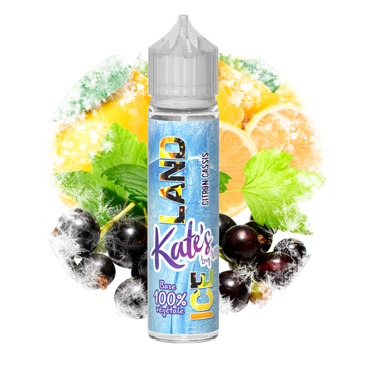 Lemon Blackcurrant Kate's Ice Land 50ml shake and vape e-liquid