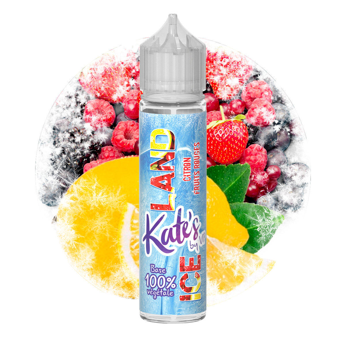 Lemon Red Berries Kate's Ice Land 50ml shake and vape e-liquid