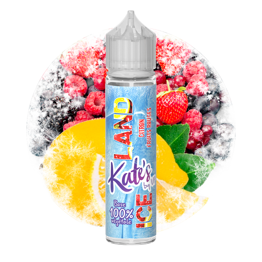 Lemon Red Berries Kate's Ice Land 50ml shake and vape e-liquid