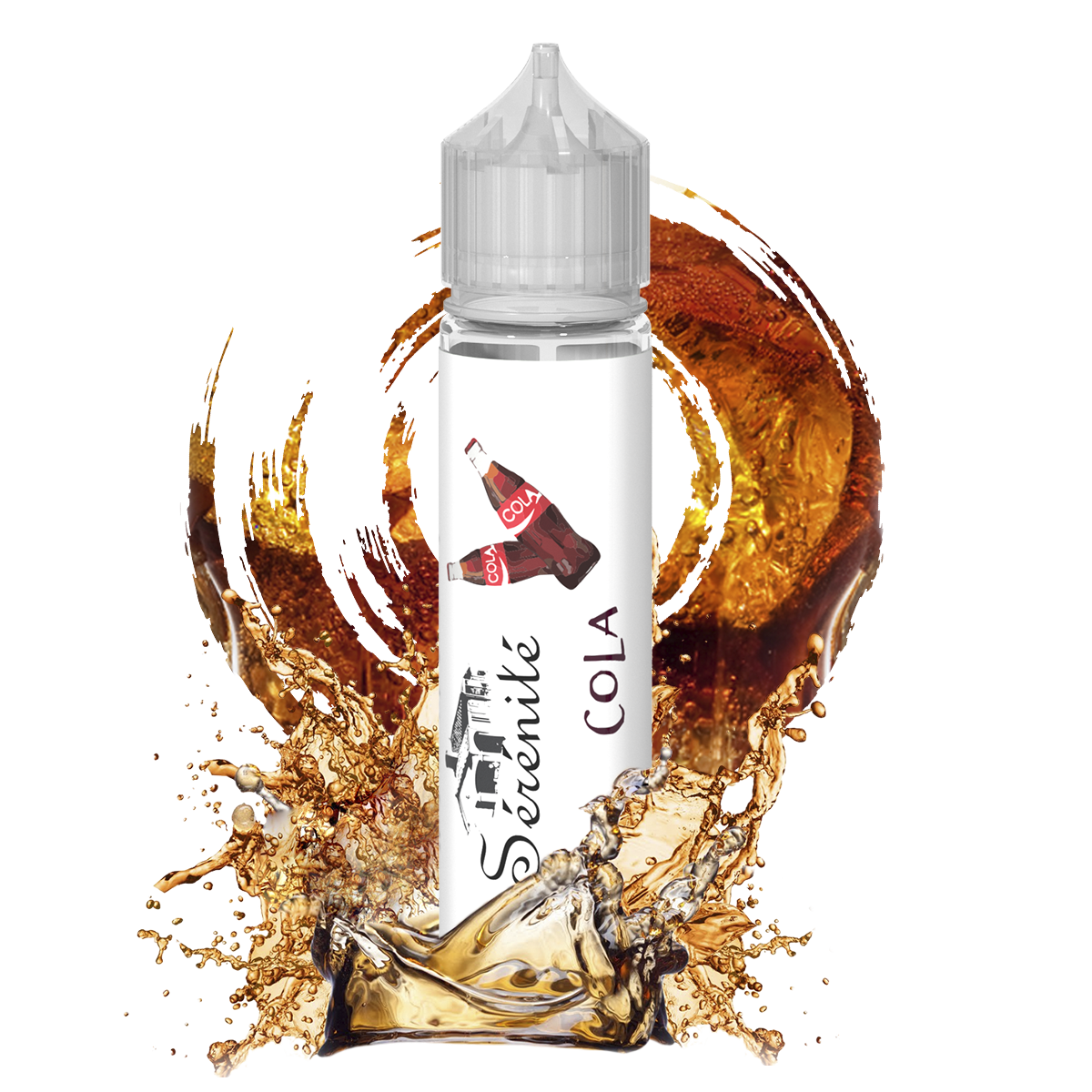 Sérénité Cola shake and vape e-liquid