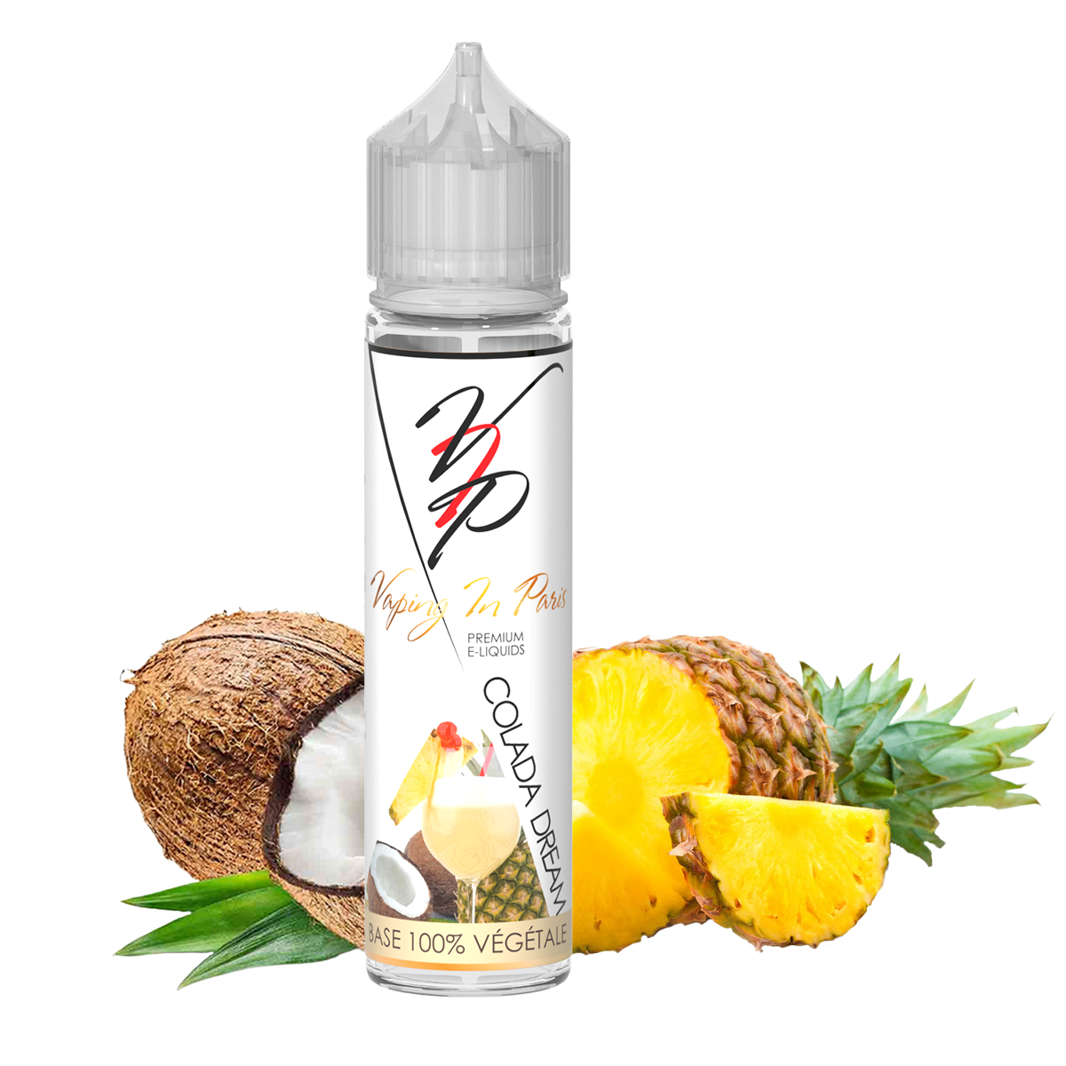 Vaping In Paris Colada Dream shake and vape e-liquid