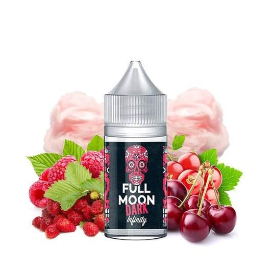 Full Moon Dark Infinity 30ml Concentrate – Black Cherry, Red Berries & Cotton Candy Vape Flavour