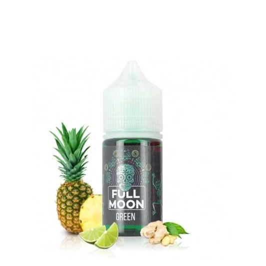 Full Moon Green 30ml Concentrate – Lemon, Lime, Pineapple & Ginger Vape Flavour