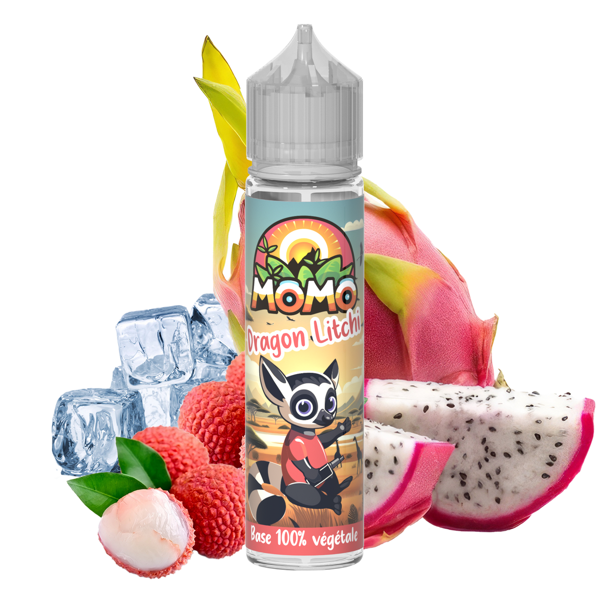 MOMO Dragon Litchi 50ml shake and vape e-liquid