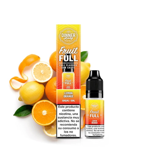 Dinner Lady Salts Fruit Full Lemon Orange 10ml