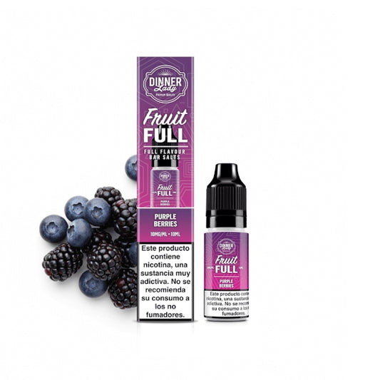 Dinner Lady Salts Fruit Full Purple Berries 10ml