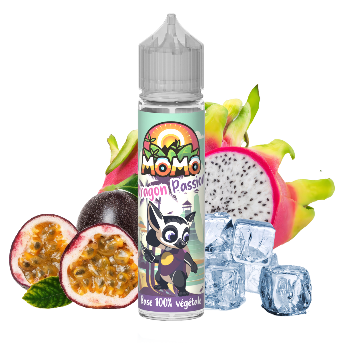 MOMO Dragon Passion 50ml shake and vape e-liquid
