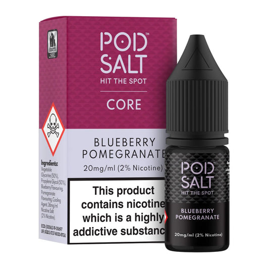Blueberry Pomegranate Pod Salt Core 10ml nicotine salt e-liquid