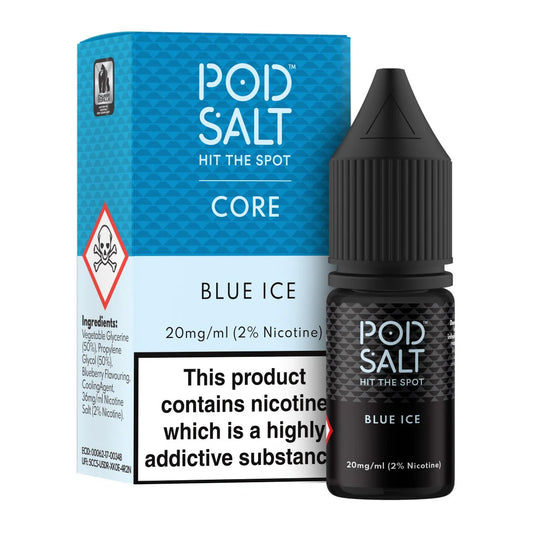Blue Ice Pod Salt Core 10ml nicotine salt e-liquid