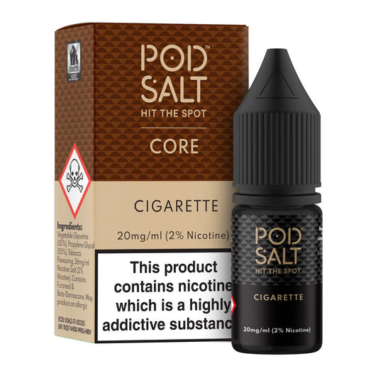 Cigarette Pod Salt Core 10ml nicotine salt e-liquid