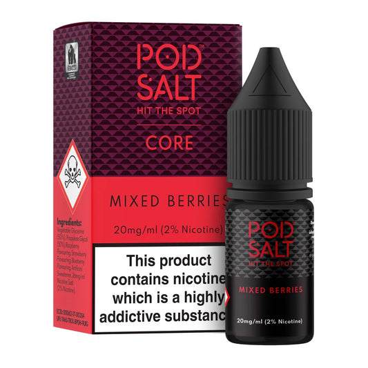 Mixed Berries Pod Salt Core 10ml nicotine salt e-liquid