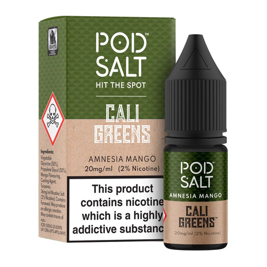 !!! Amnesia Mango Pod Salt Fusion 10ml nicotine salt e-liquid !!!