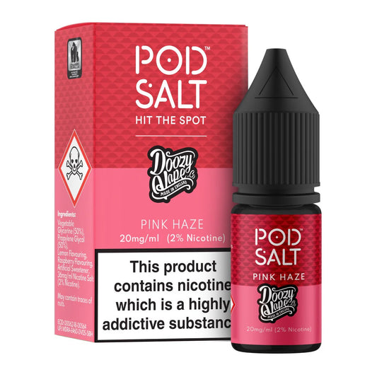 !!! Pink Haze Pod Salt Fusion 10ml nicotine salt e-liquid !!!