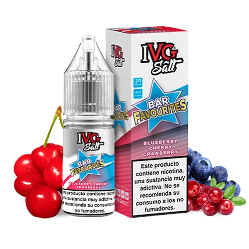 Blueberry Cherry Cranberry Nic Salt E‑Liquid 10ml – IVG Bar Favourites