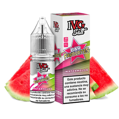Watermelon Vape Juice – Nic Salt 10ml | IVG Bar Favourites