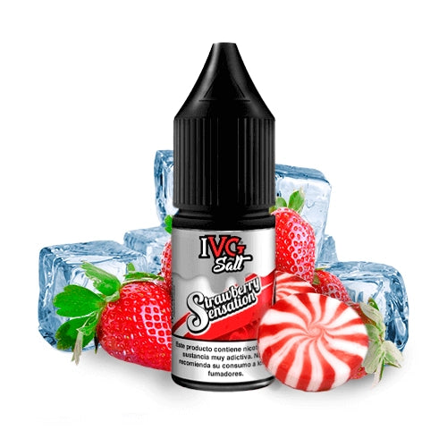 Strawberry Sensation Nicotine Salt E‑Liquid 10ml – IVG