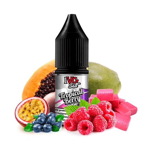 Tropical Berry Chew Nic Salt E‑Liquid 10ml – IVG