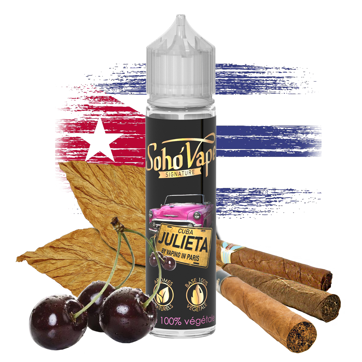 Vaping In Paris Julieta shake and vape e-liquid
