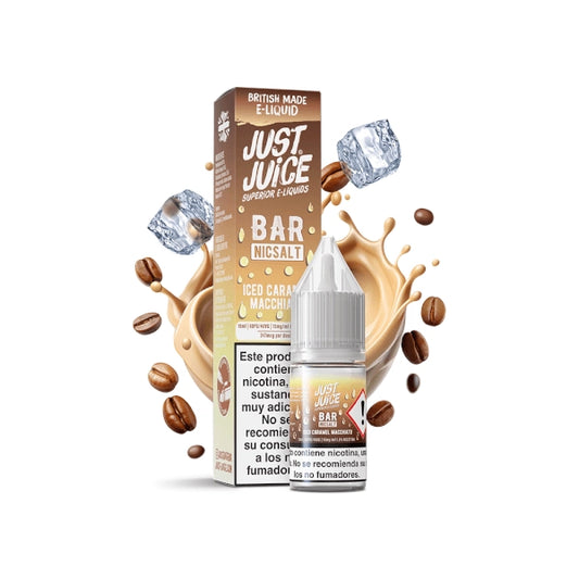 Just Juice Bar Salts Iced Caramel Macchiato 10ml