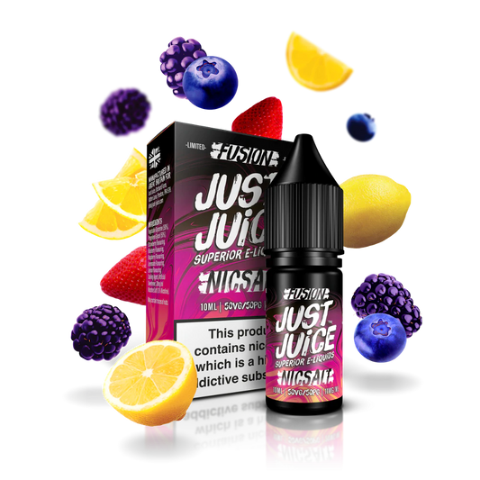 Berry Burst & Lemonade Just Juice 10ml nicotine salt e-liquid