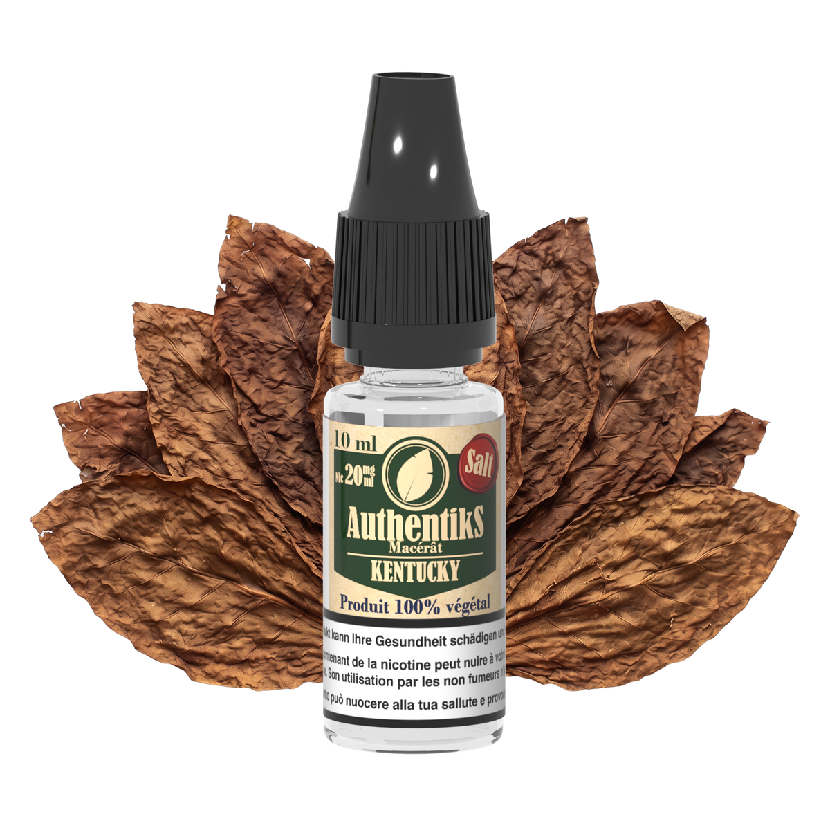 AuthentikS Kentucky salt nicotine e-liquid