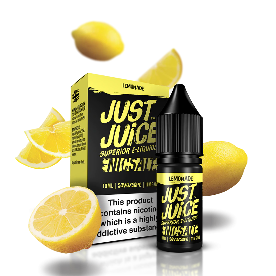 E-liquide au sel de nicotine Lemonade Just Juice 10 ml