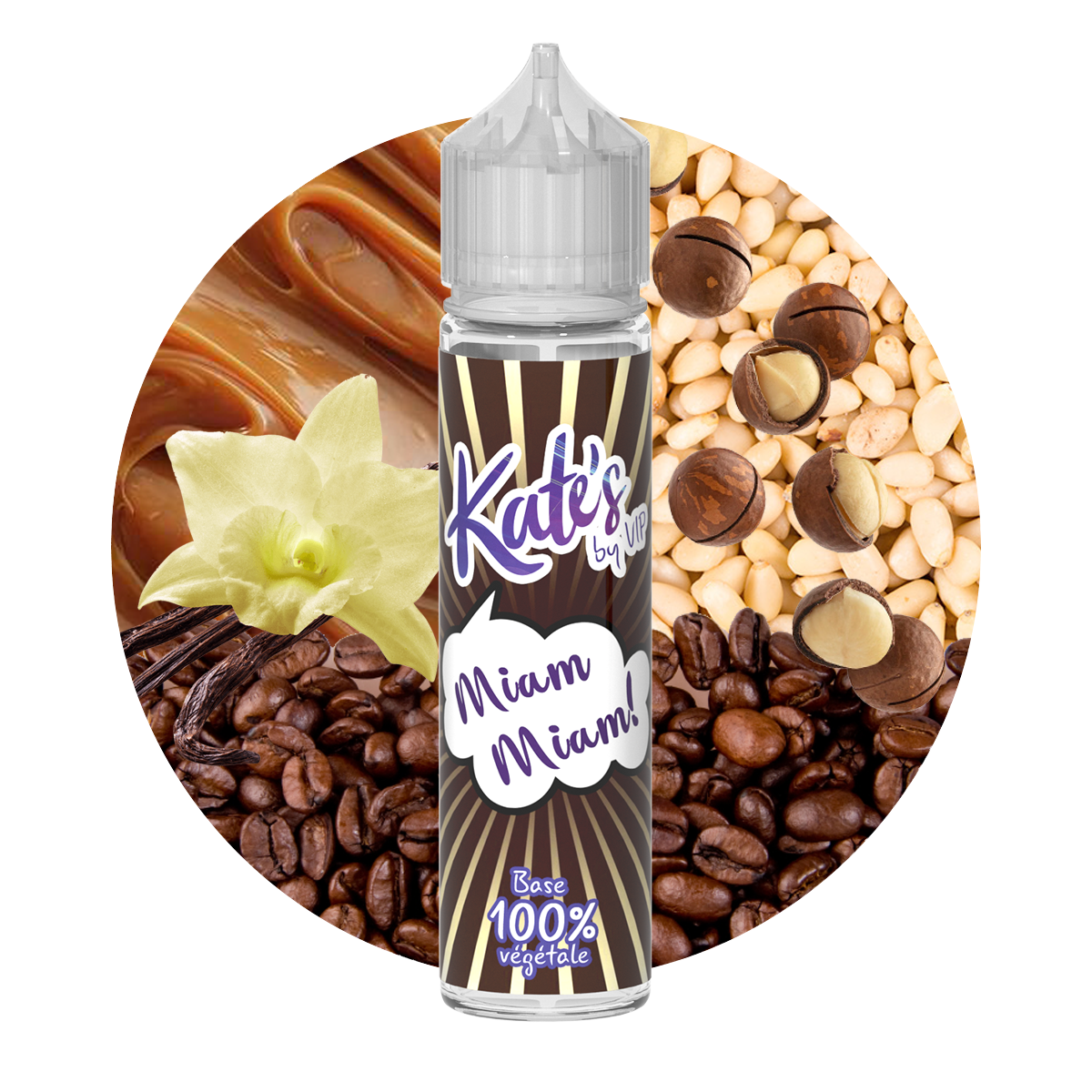 Kate's Miam Miam 50ml shake and vape e-liquid