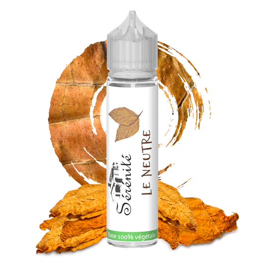 Sérénité Le Neutre shake and vape e-liquid